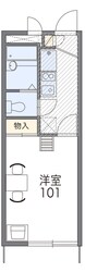 レオパレスラピス城南の物件間取画像